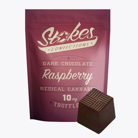 [Stokes] Raspberry Dark Truffles 10mg THC
