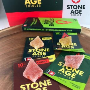 Stone Age Edibles- Double Packs, 10mg THC