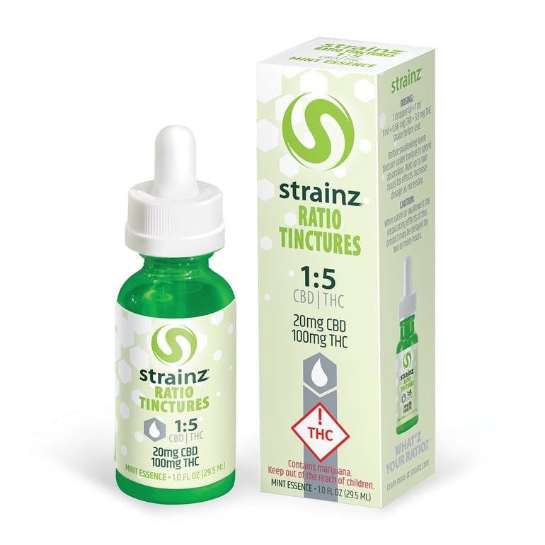 STRAINZ | Tincture | 1:5 CBD (High-THC)