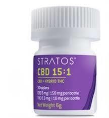 Stratos - 15:1 CBD:THC Tablets