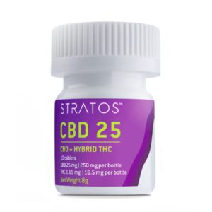 Stratos - CBD 25mg Tablets