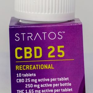 Stratos - CBD/THC - 25:1 - 10 pack - 16.5mg