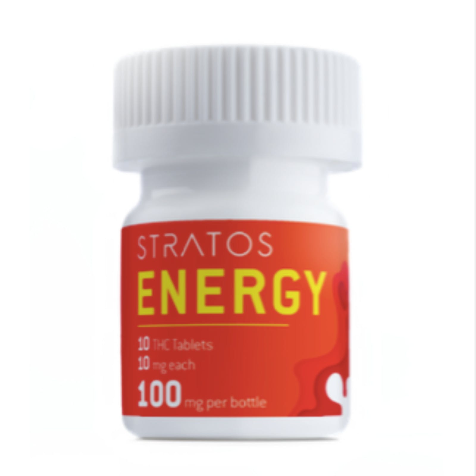 Stratos Energy 100mg bottle
