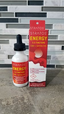 Stratos Energy 1:1 CBD/THC Tincture