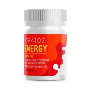 Stratos: Energy Sativa Pills 100mg THC