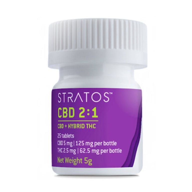 Stratos Pills - 2:1 CBD+THC