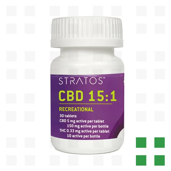 Stratos Pills - CBD 15:1
