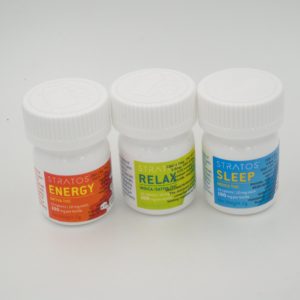 Stratos Pills- Energy, Relax, Sleep 100mg