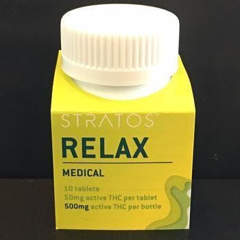 Stratos Pills - Relax 500mg THC