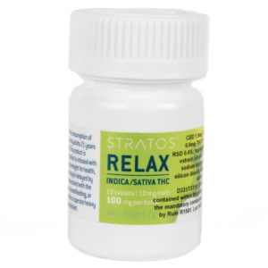 Stratos Relax Tablets - 100mg - Hybrid