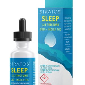 Stratos Sleep 1:1 THC:CBD Tincture