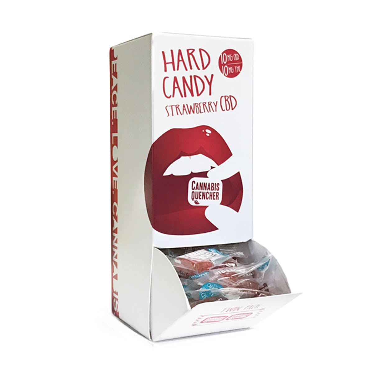 Strawberry Cannabis Quencher CBD Hard Candy - 10mg