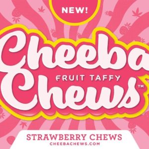 Strawberry Cheeba Chews taffy