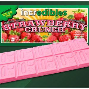 Strawberry Crunch Bar 100mg - Incredibles