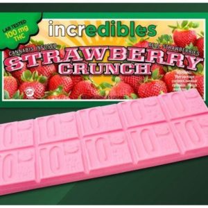 Strawberry Crunch Bar, 100 mg