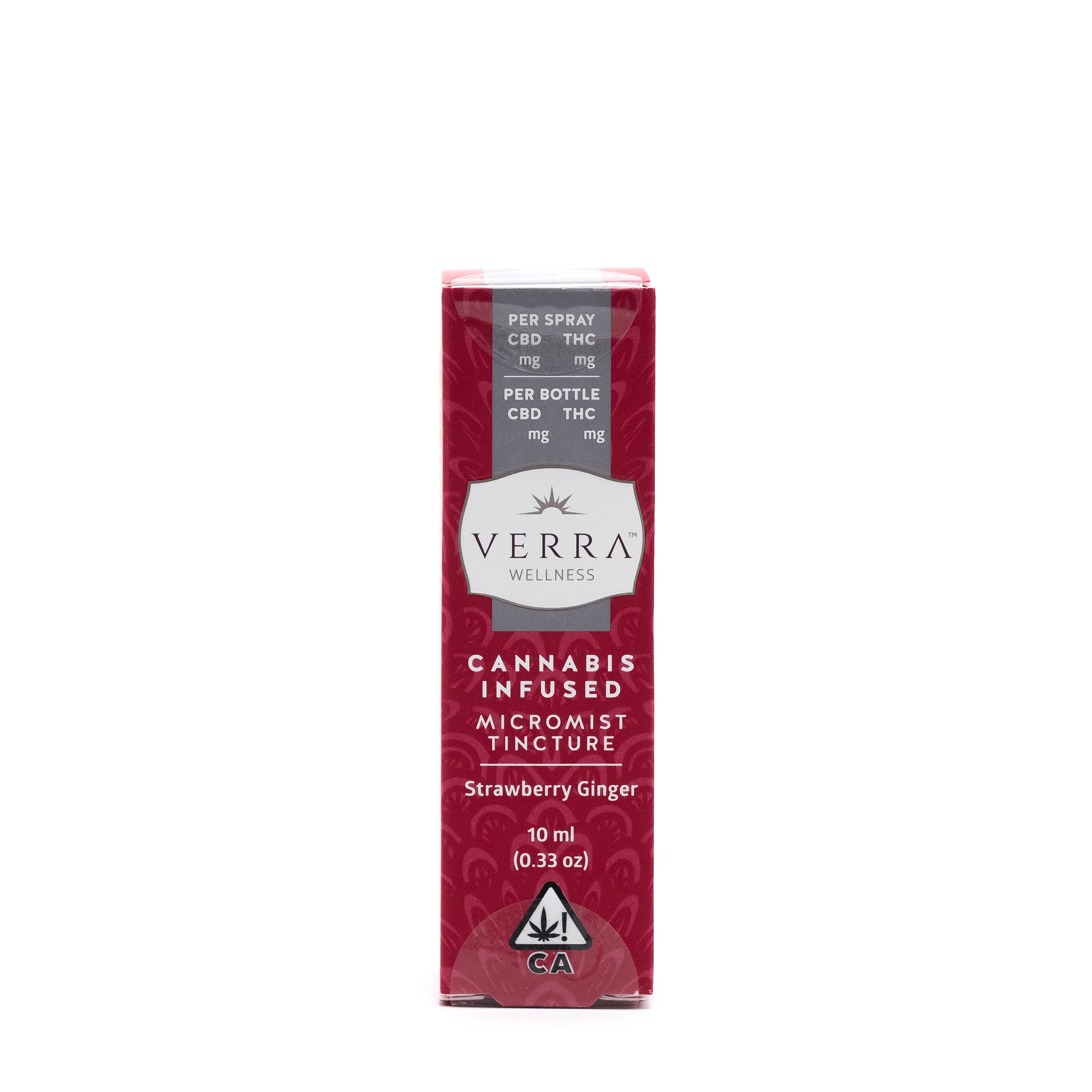 Strawberry Ginger 1:1 Relief Micromist - Verra Wellness