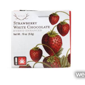Strawberry Hybrid White Chocolate 5mg THC - Wyld