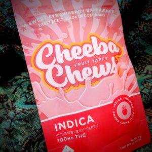 Strawberry Indica Cheeba Chews