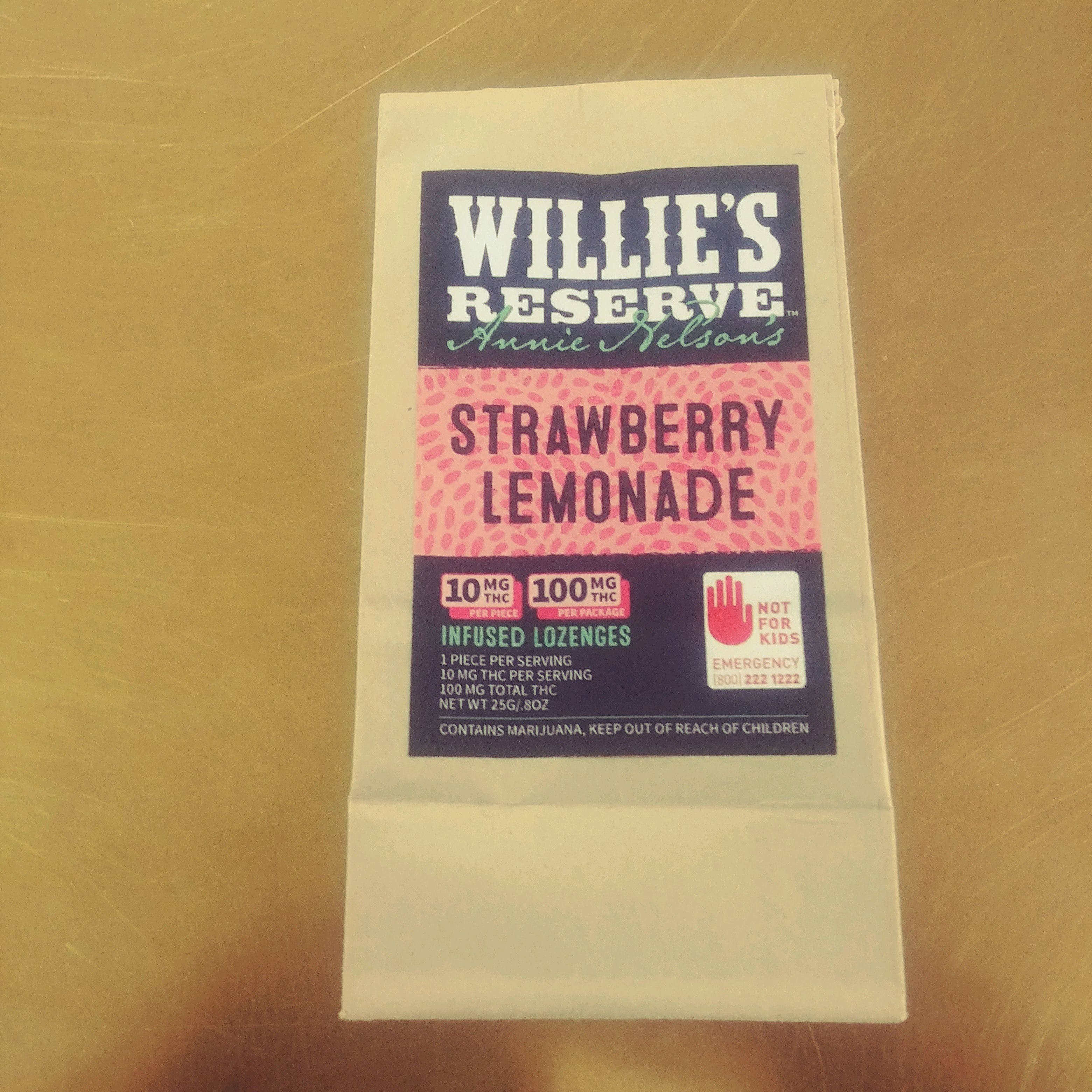 Strawberry Lemonade 10mg 10 Pack by Willie's Reserve