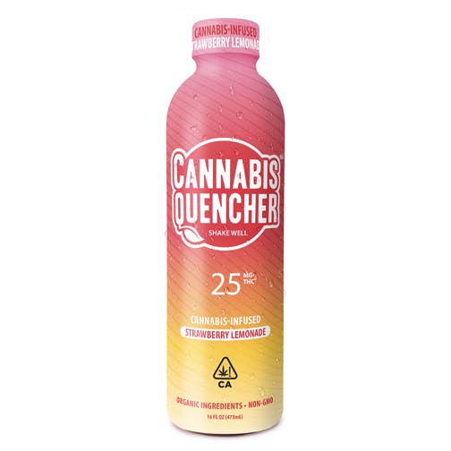 Strawberry Lemonade Cannabis Quencher - 25mg