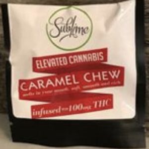 Sublime - Caramel Chew (100mg thc)