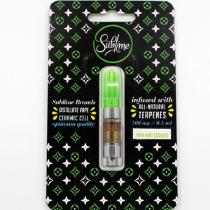 Sublime Cartridge Thin Mint Cookies (H) 500mg