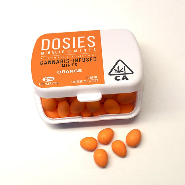 Sublime- Dosies- Miracle Mints- Orange