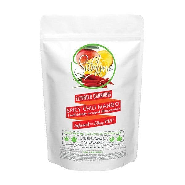 Sublime Hard Candy Spicy Chili Mango – 50mg THC