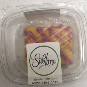 SUBLIME Lemon Tea Cake 50 mg