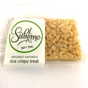 Sublime Rice Krispy Treat 50mg