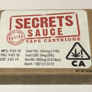 Sublime Secret Sauce Cartridge
