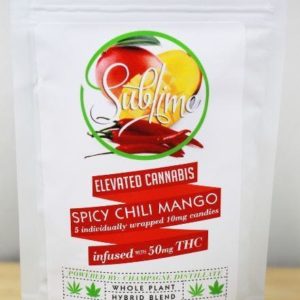 Sublime: THC Spicy Chili Mango Candies