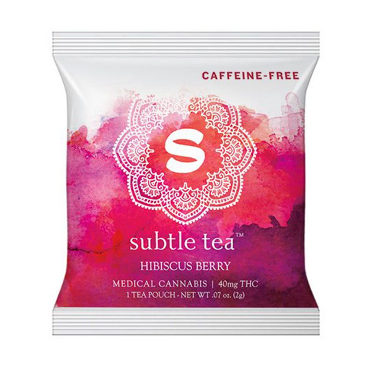 Subtle Tea Hibiscus Berry -  40mg