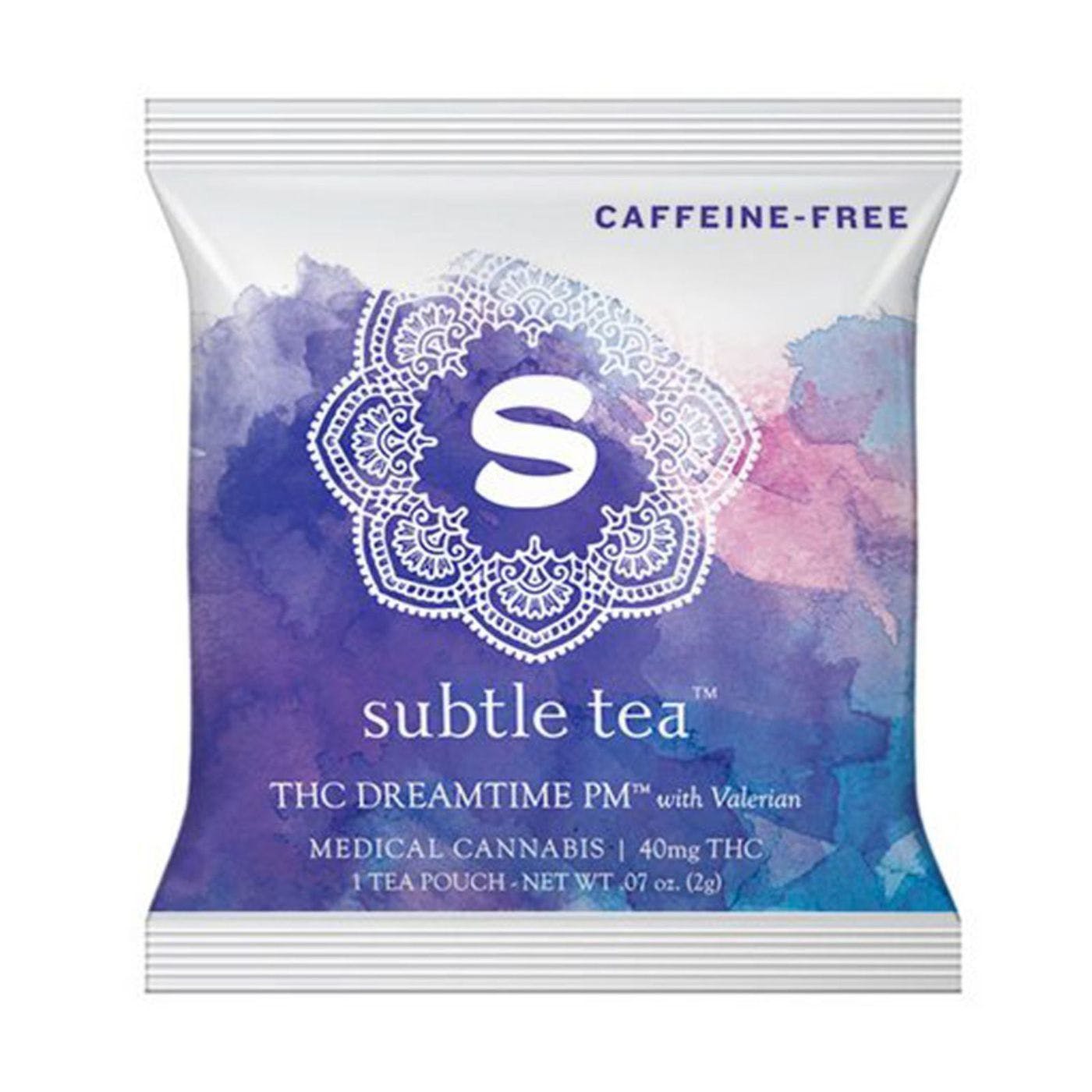 Subtle Tea THC Dreamtime PM 40mg