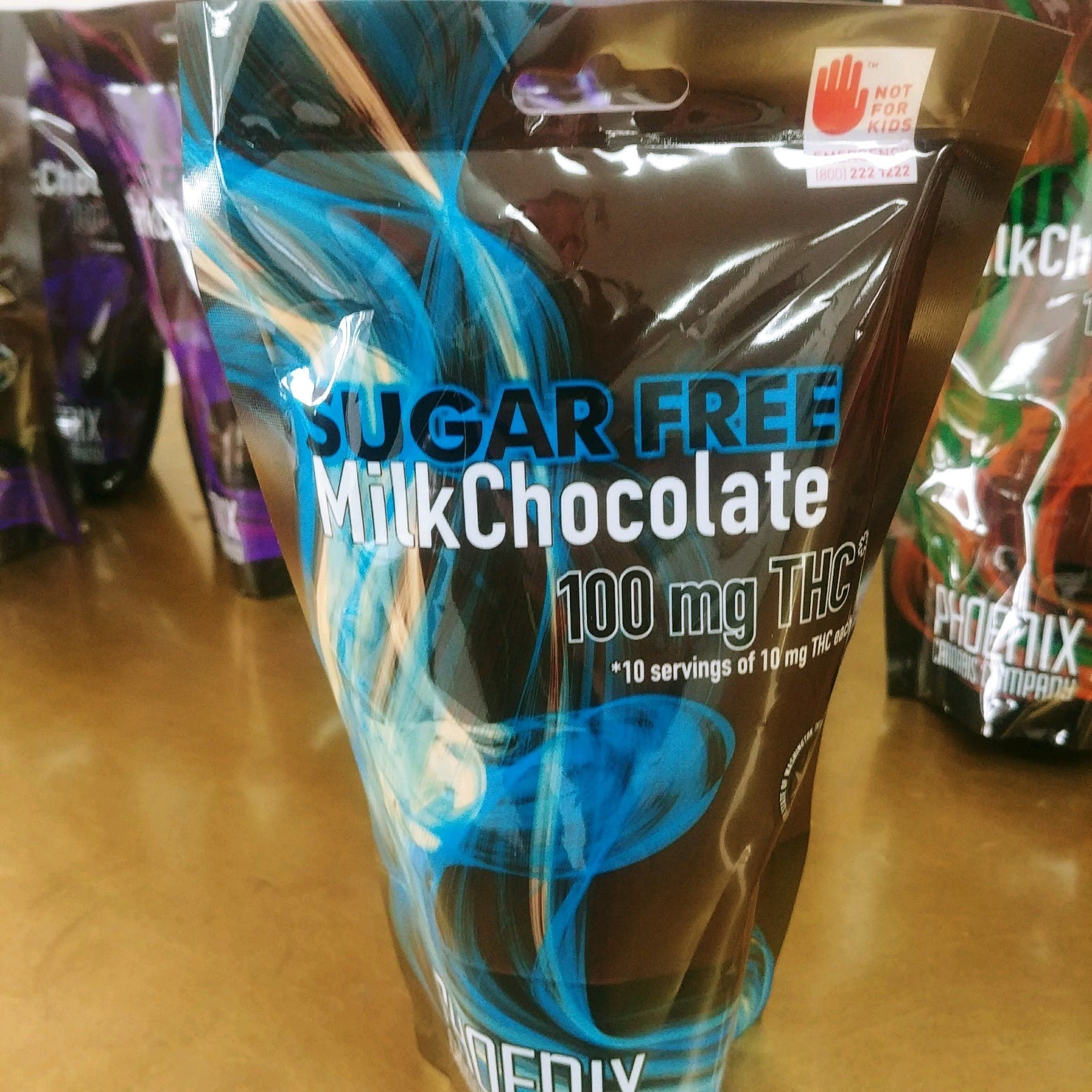 Sugar Free Milk Chocolate 10 Pack by Phoenix