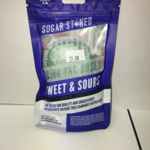 SUGAR STONED “SOUR PATCH GUMMIES” 300mg THC