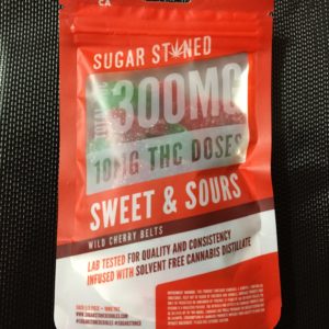 SUGAR STONED SWEET AND SOURS EDIBLES 300MG