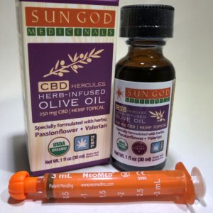 Sun God Medicinals - Hercules CBD Oil (M9491)
