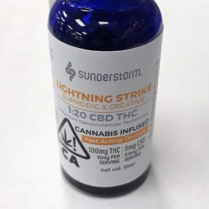 Sunderstorm Scientific- Lightning Strike 1:20 (CBD-THC)