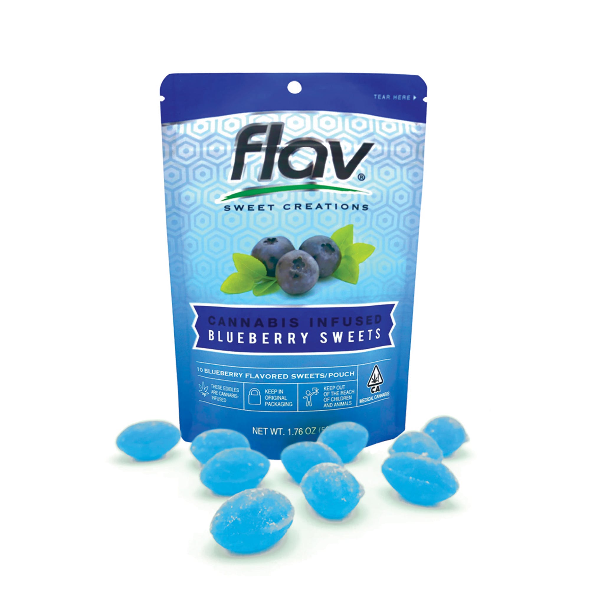 marijuana-dispensaries-green-earth-collective-in-los-angeles-sweet-creations-blueberry-100mg