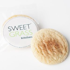 Sweet Grass Snickerdoodle cookie