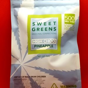 Sweet Greens High Choo - Pineapple *500MG