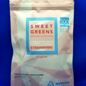 Sweet Greens High Choo - Strawberry *500MG