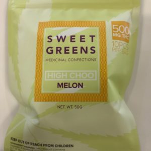 Sweet Greens High Choos - Melon 500 MG