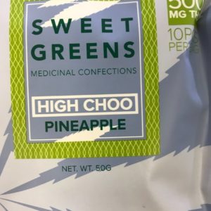Sweet Greens High Choos - Pineapple 500 MG