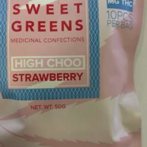 Sweet Greens High Choos - Strawberry 500 MG