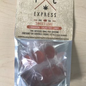 Sweet Leaf Sugar-Free Cinnamon Hard Candies by THC Express