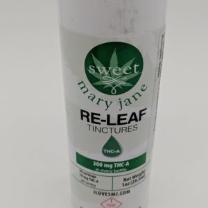 Sweet Mary Jane RE-Leaf THCA Tincture 300mg
