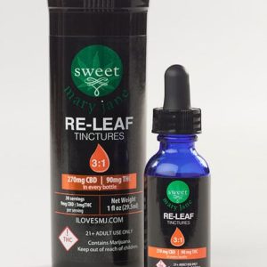 Sweet Mary Jane Re-Leaf TIncture 3:1