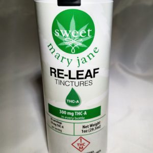Sweet ReLeaf -300mg THC-A Tincture